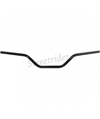 HANDLEBARS FLAT TRACK SCRAMBLER 7/8  "22 MM. BLACK FOR MOTORCYCLES