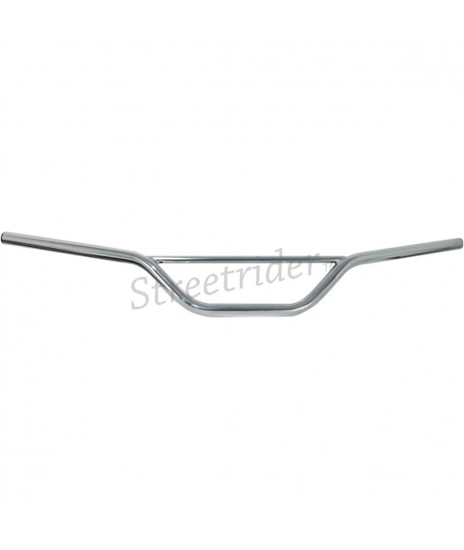 MANUBRIO SCRAMBLES CON BARRA CROMATO DA 7/8" 22 MM. PER MOTO