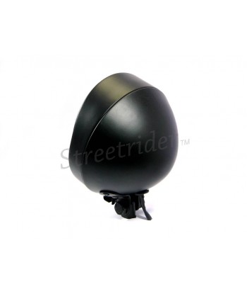FARO FANALE ANTERIORE SLIM LINE 5.9" 150 MM NERO OPACO PER MOTO CAFE RACER