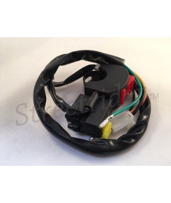 BLOCCO COMANDO DESTRO INTERRUTTORE AVVIAMENTO ARRESTO KILL PER MANUBRIO DA 22 MM. MOTO