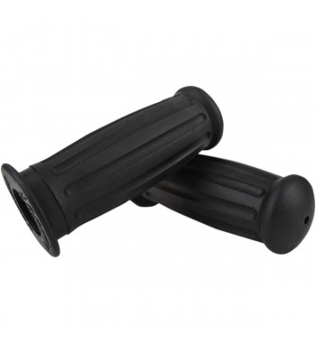 MANOPOLE CLASSIC NOSTALGIA VINTAGE NERE DA 7/8" 22 MM. PER MOTO