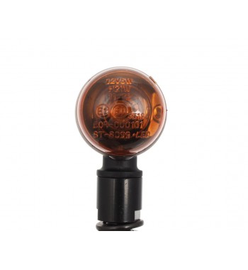 INDICATORI DI DIREZIONE FRECCE MICRO BULLET NERE OMOLOGATE PER MOTO CAFE RACER SCRAMBLER