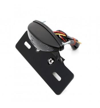 FARO FARETTO AUSILIARIO IN ALLUMINIO CIRCOLARE NERO 2" - LED 10 WATT