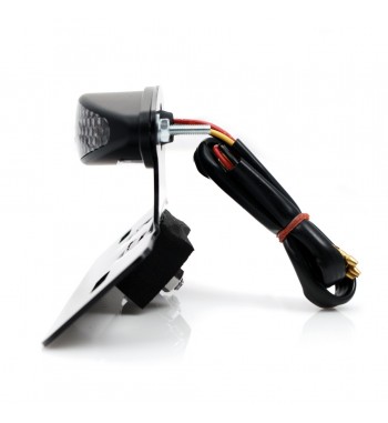 FARO FARETTO AUSILIARIO IN ALLUMINIO CIRCOLARE NERO 2" - LED 10 WATT