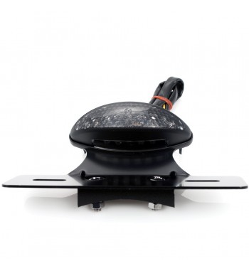 FARO FARETTO AUSILIARIO IN ALLUMINIO CIRCOLARE NERO 2" - LED 10 WATT