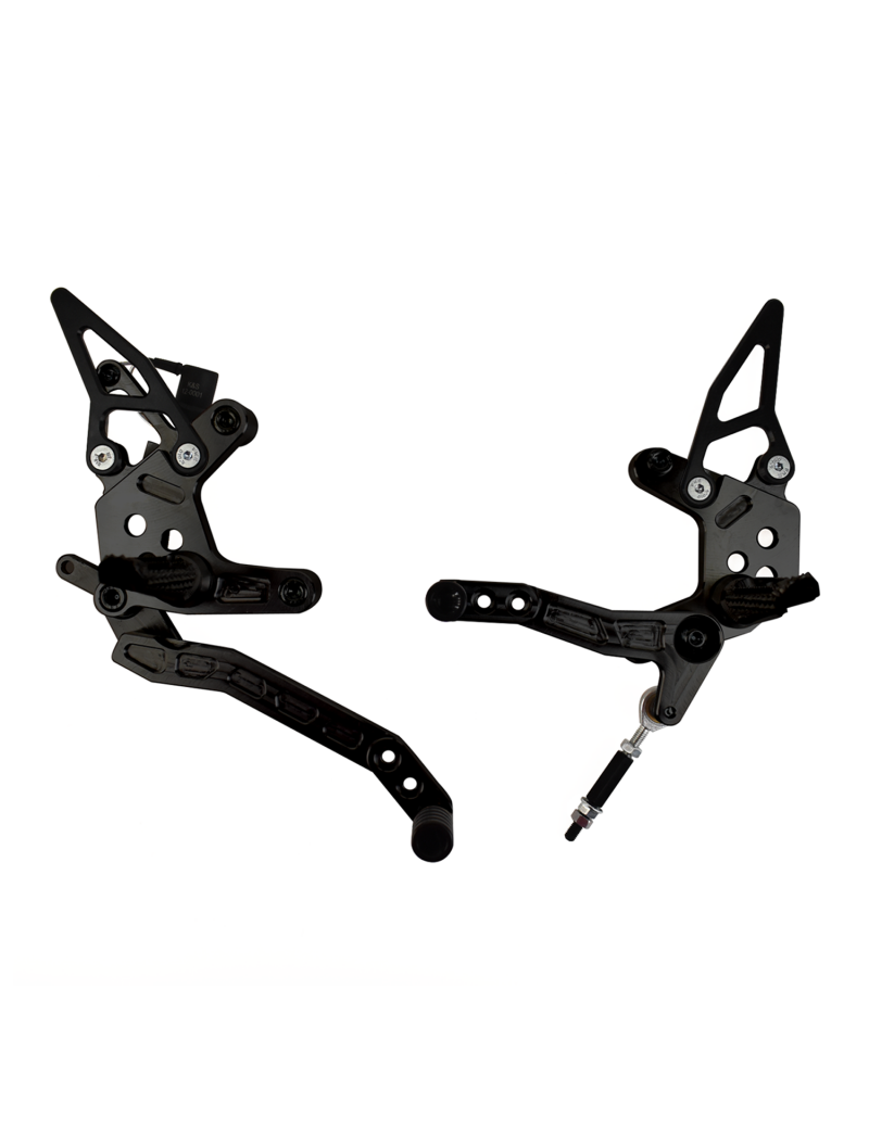 FUSSRASTENANLAGEN BLACK EDITION KIT für BMW G310R 2016-2018