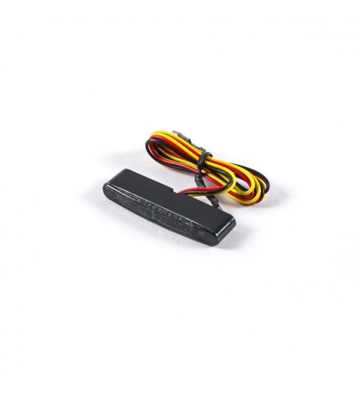 LED TAIL LIGHT BLACK /SMOKE LENS TYPE 1 EU APPROVED FOR MOTORCYCLE CAFE RACER