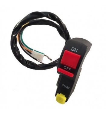 INTERRUTTORE SWITCH HI-LOW ELETTRICO DA MANUBRIO PER FARI