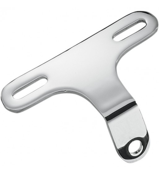 HEADLIGHT BRACKET OLD SCHOOL WIDE CHROME CAFE RACER MOTORCYCLE