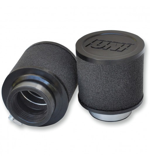 KIT FILTRE A AIR ROND DROIT CLAMP ON 47.6-52.4 MM HIGH FLOW CAFE RACER MOTO