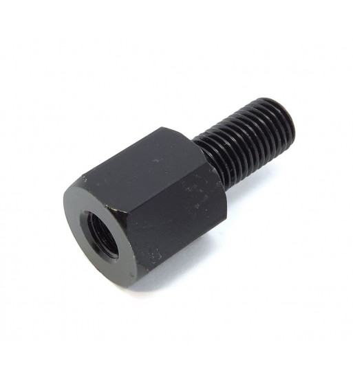 SUPPORT ADAPTATEUR NOIR 8MM/10MM POUR MIROIR MOTOCYCLETTE ET SCOOTER