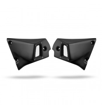 FRONT SIDE COVERS BLACK CAFE RACER FOR YAMAHA XSR 700
