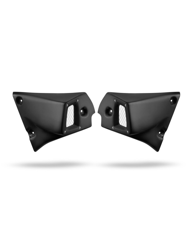 FRONT SIDE COVERS BLACK CAFE RACER FOR YAMAHA XSR 700