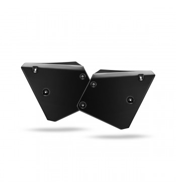 FRONT NUMBER PLATES COVERS BLACK CAFE RACER FOR YAMAHA XSR 700
