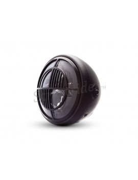 PHARE AVANT NOIR BMW LOGO LED EU APPROUVEE 7.7" 190 MM CAFE RACER MOTO