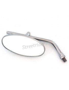 CHROME MIRROR OVAL CLASSIC MINI FOR MOTORCYCLES