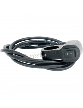 BLOCCO INTERRUTTORE SINGOLO ON/OFF PER MANUBRIO DA 22 MM. MOTO