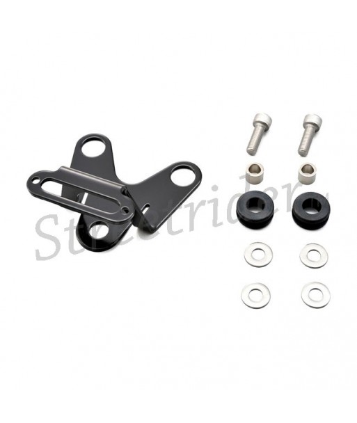 STAFFA DI SUPPORTO TACHIMETRO VELONA 60 MM NERA PER MOTO