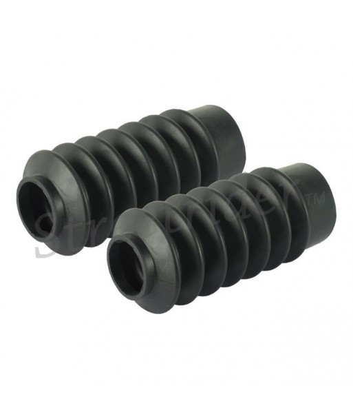 SOFFIETTI COPRI STELI FORCELLA UNIVERSALI BOBBER 41 MM NERI MOTO CAFE RACER