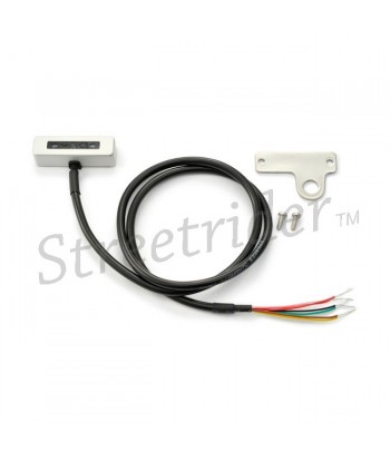 SILVER DAYTONA LED MICRO INDICATOR LIGHT KIT MOTO CAFE RACER