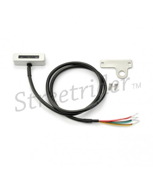 DAYTONA LED MICRO ANZEIGE LICHT KIT SILBER MOTORRAD CAFE RACER