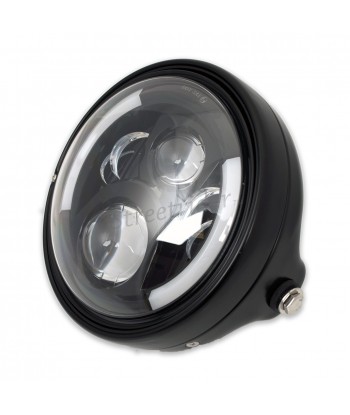 SCHEINWERFER LED 200 MM FRONT EU GENEMIGHT MULTIFUNKTION SUPERLIGHT NOIR MOTORRAD CAFE RACER