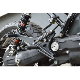 FUSSRASTEN-KIT HINTERSEITE BLACK EDITION für BMW K100 K75 K1100