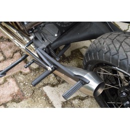 FUSSRASTEN-KIT HINTERSEITE BLACK EDITION für BMW K100 K75 K1100