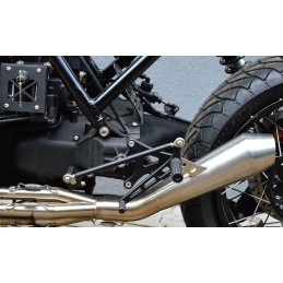 FAHRER-FUSSRASTEN-SATZ HINTER SCHWARZ für BMW K75 K100 K1100