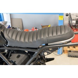 SELLA IN PELLE VINTAGE TUCK N' ROLL NERA MOTO BMW K75 K100