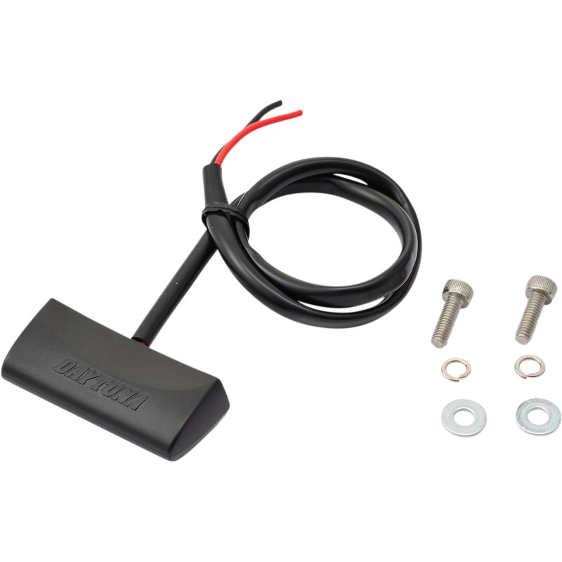 LED LICENSE PLATE LIGHT BODY APPROVED IN ABS DAYTONA MOTORCYCLE CAFE RACER