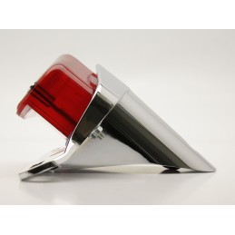 LUCE FANALE POSTERIORE CODONE LUCAS CROMATO PER MOTO CAFE RACER