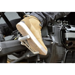 SHORTY DRIVER REARSETS SILVER KIT FOR BMW K75 K100 K1100