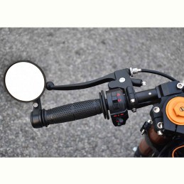 HEBEL ALUMINIUM BREMSE UND KUPPLUNG KIT DELUXE SCHWARZ LENKER 22 MM MOTORRAD CAFE RACER