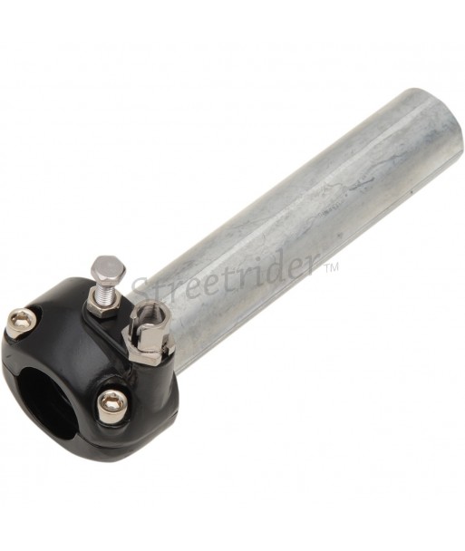 THROTTLE THROTTLE HANDLEBAR 22 MM BLACK SINGLE CABLE. BIKE