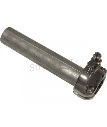 COMANDO GAS ACCELLERATORE SINGOLO CAVO CROMATO PER MANUBRIO 22 MM. MOTO