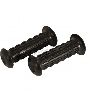 KNOBS CLASSIC BLACK 7/8 "OEM STYLE VINTAGE 22 MM. FOR MOTORCYCLES