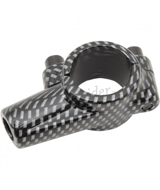 CARBON FIBER HANDLEBAR MIRROR STYLE SUPPORT FROM 7/8 "22 MM. BIKE